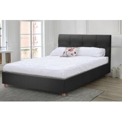 Lit fixe Capri tissu ou...